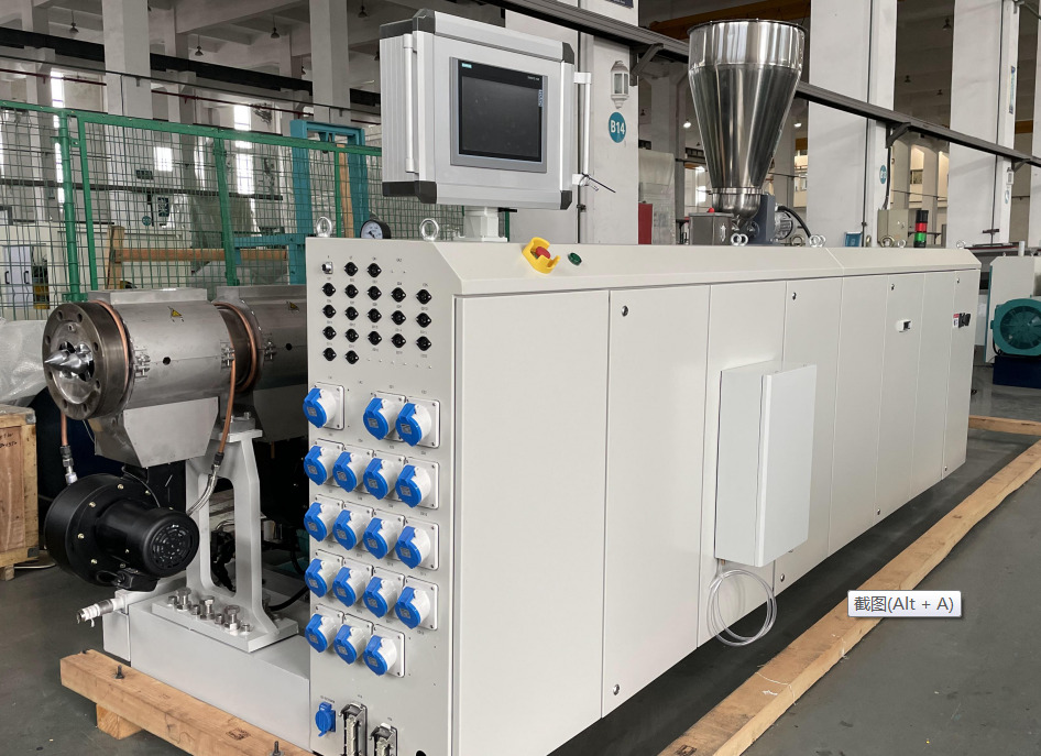 FLSP Series Counter-rotating Parallel Twin-screw Extruder —ທາງເລືອກຂອງສາຍການຜະລິດທໍ່ PVC ທີ່ມີປະສິດທິພາບສູງ Extrusion