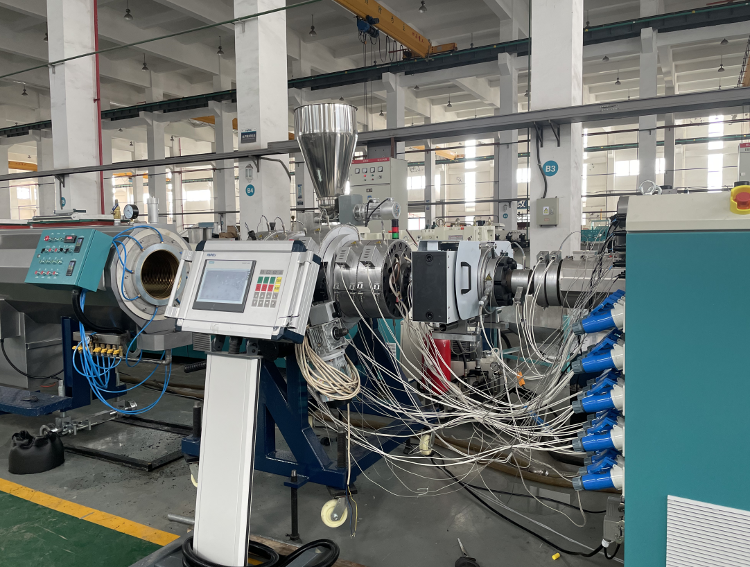 ຂະບວນການ extrusion ທໍ່ພາດສະຕິກ